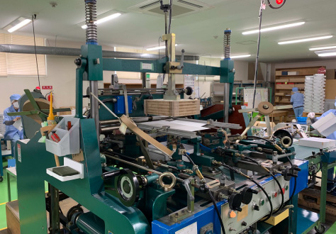 貼り箱製造ライン