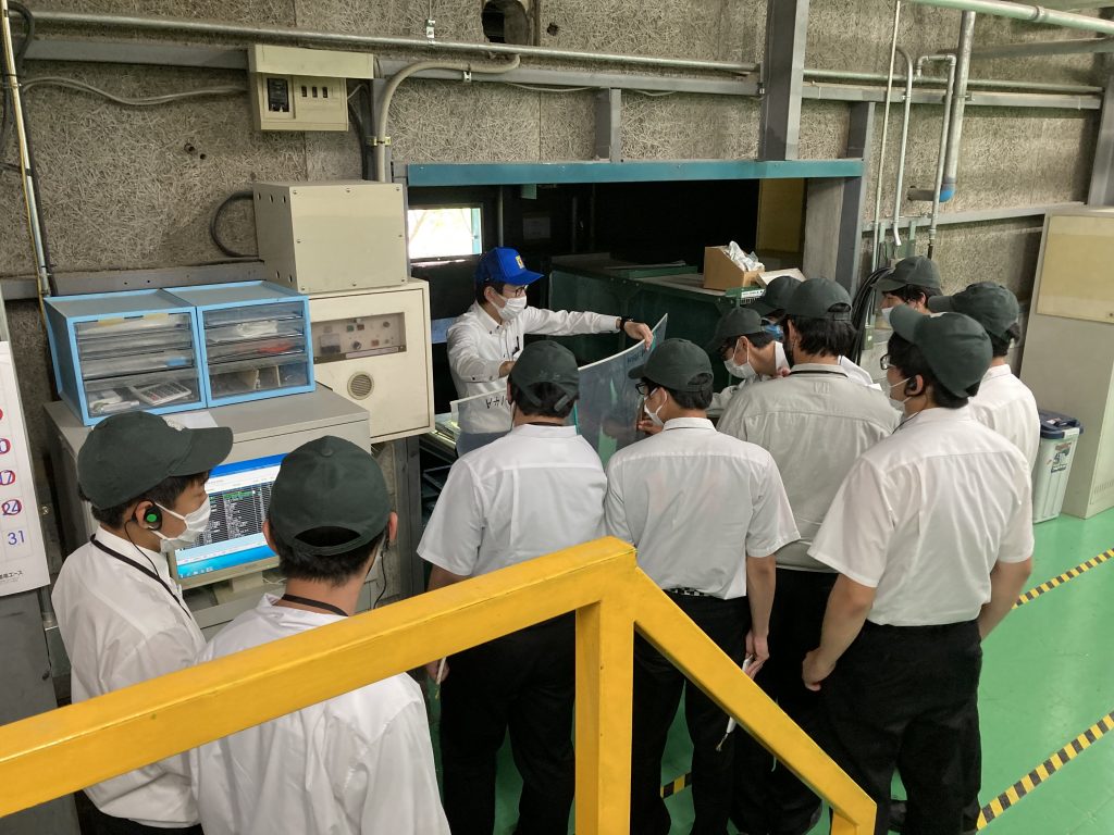 2021年7月20日工場見学風景