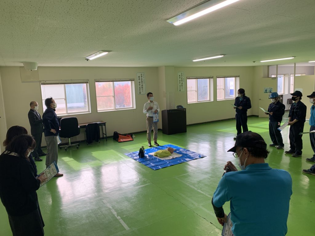 2021年10月26日AED訓練風景