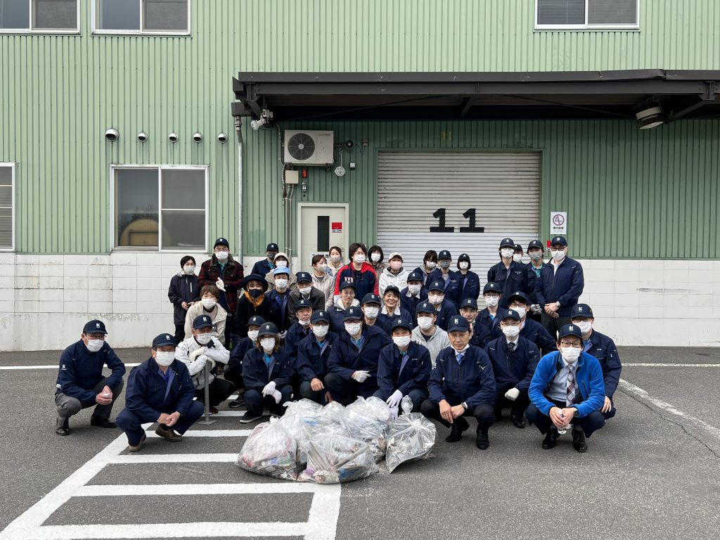 旭川工場ゴミ拾い活動