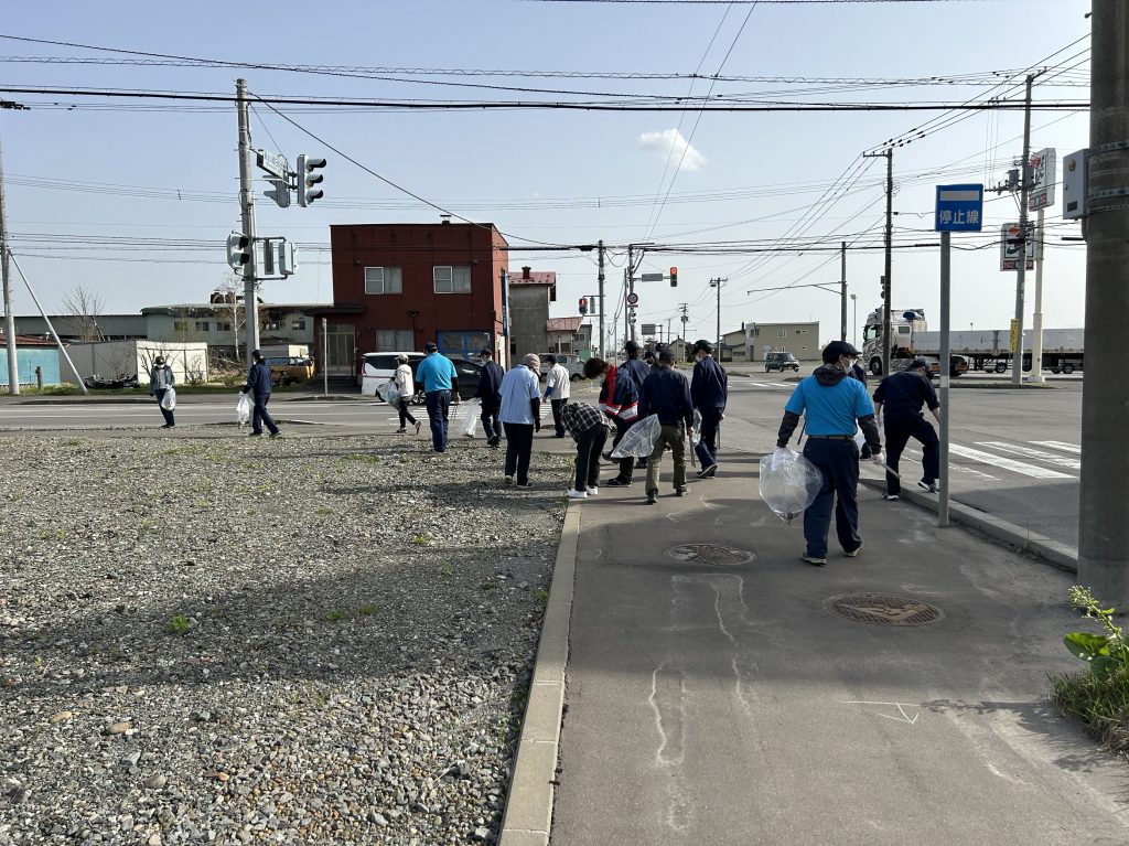 2024年4月26日旭川工場ゴミ拾い活動