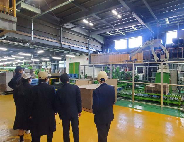 2024年5月工場見学風景