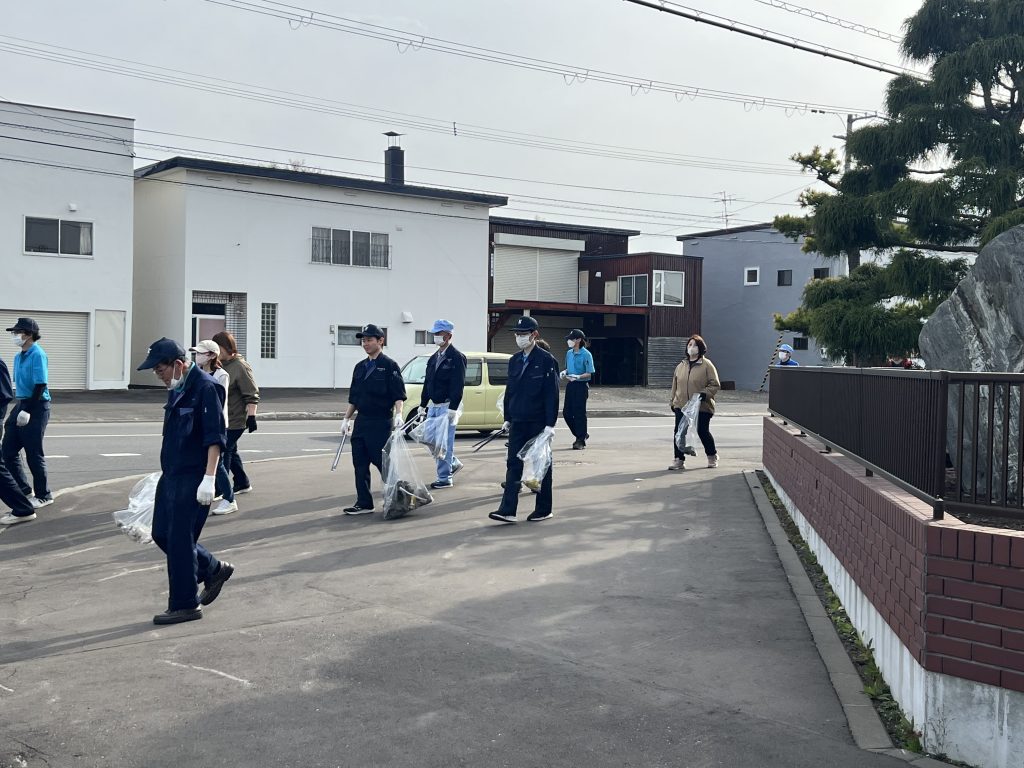 2026年4月27日旭川工場ゴミ拾い活動