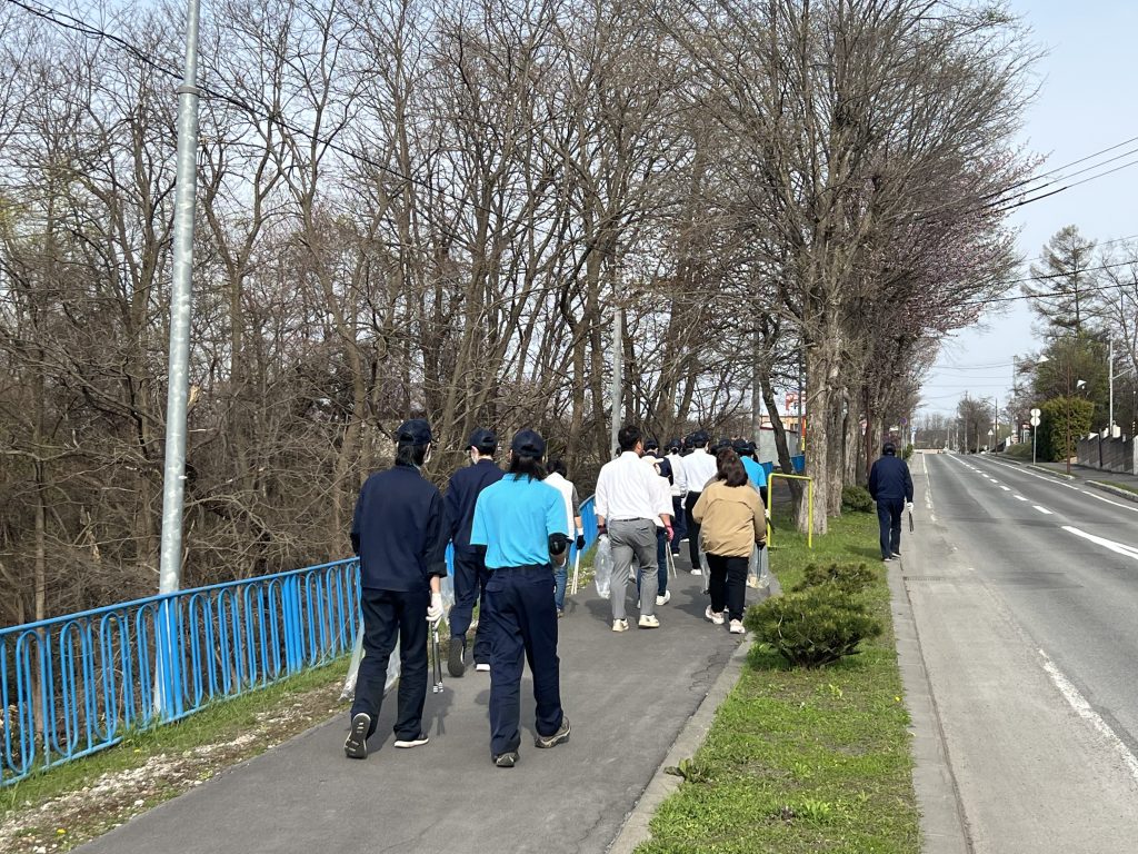 2026年4月27日旭川工場ゴミ拾い活動