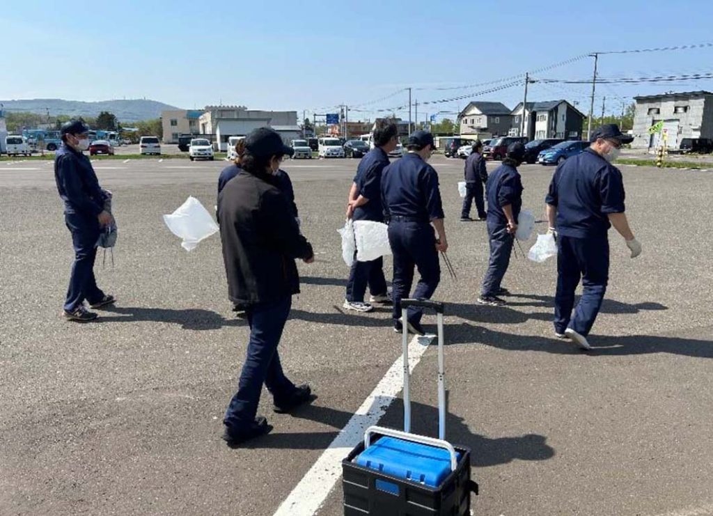 2026年5月15日紋別工場ゴミ拾い活動