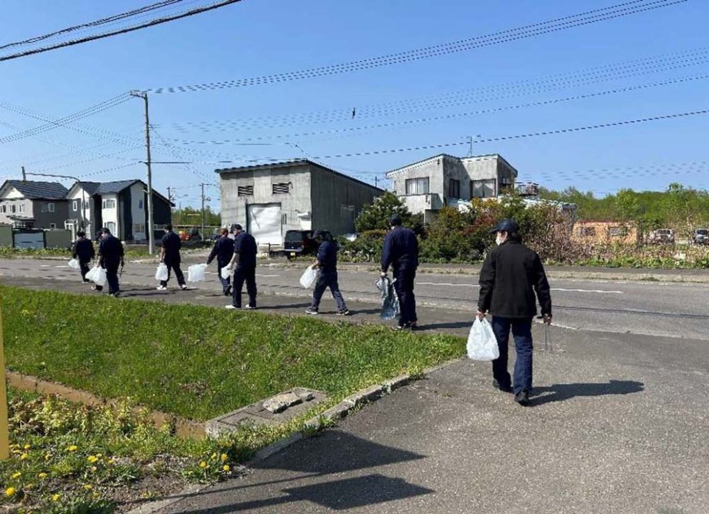2026年5月15日紋別工場ゴミ拾い活動